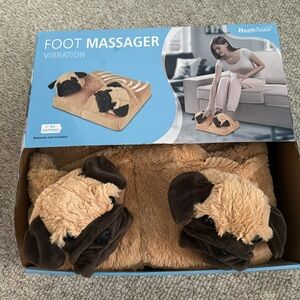 Never warn massage doggy slipper.